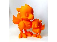 Chibi Chocobo by kijai