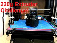 220g Direct Feed Extruder!  by Inventech