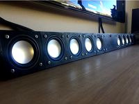 Modular 3D printable Sound Bar / Center Speaker by jongdepaul