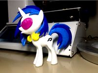 Vinyl Scratch Pony (DJ) MLP by arcandg