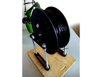 Spoolholder based on M8 rod and bearing by bytezar