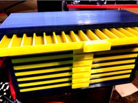 Reinforced Resistor Organizer by 3DExtruded