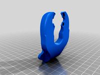 E3D Titan/713Maker Ultralight - Crab Claw layer fan by onebaldman