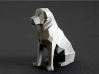 Low Poly Golden Retriever - Beto by FLOWALISTIK