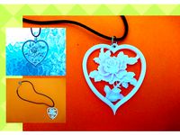 Colgante Rosas by tresdlito