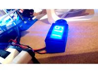 Housing for voltmeter and button by EduGTO