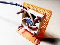 CR-10 Noctua support for the board by arturoanoni