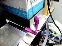 Pi Cam 2/PrinterBot RGBW LED bed mount by cbxbiker61