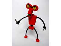 Futurama Roberto - Buildable Model by MileyORiley