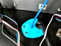 Tevo Little Monster Filament Guide/Harness Grommet by bLITzJoN