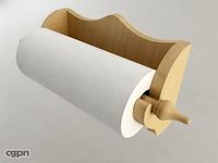 Wallmounted Paper Towel Holder3d model