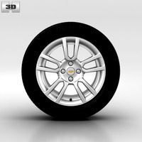 Chevrolet Aveo Wheel 16 inch 0013d model