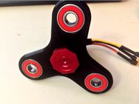 Fingertech Hub Compatable Fidget Spinner by Kylellrc