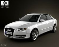 Audi A4 Saloon 20053d model