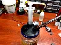 Airbrush cleaning stand by Ruslan_Kulibin