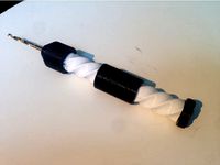 Long Slider for Push Drill with Adjustable Chuck by dintid