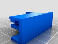 Curtain rail end by NZSpides