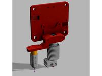 D-Bot Hotend clamp with BLTouch mount by axelsp