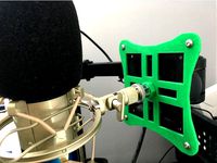 100x100 VESA plate with 3/8" bolt fitting by arobots