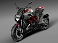 Ducati Diavel Carbon 20153d model