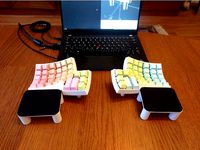 Dactyl Keyboard Wrist Rest by nemrod