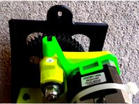 Lulzbot Flexystruder PTFE tube holder by juholga