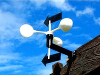 Wind turbine with weather vane by nevaneva