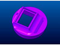 Curing Box heater support by MerlinDepta