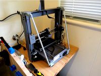 Wanhao i3 Plus minimalist reverse Z-braces by martin_au