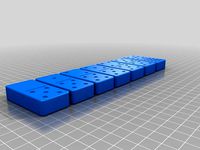 Double Twelve Domino Set by dferrier