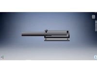 Retractable Fillament Bar by Jackson_Whiteley