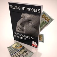 Selling 3D Models True Secrets of 3D Artists book online3d model