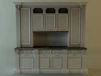Kitchen cabinet3d model