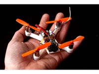 Brushed 90mm Micro FPV Race Drone (SPRacing Evo, 8520 motors) by TheF00