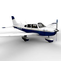 Piper Archer III3d model
