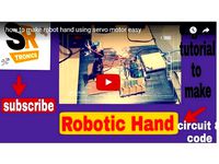 micro servo robotic arm arduino based using 10k pot by berasukanta