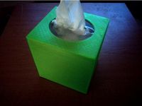 No Issues Tissues - Tissue Box by jamest85