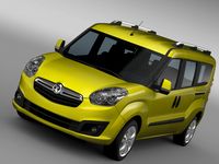 Vauxhall Combo Tour H1L2 20153d model
