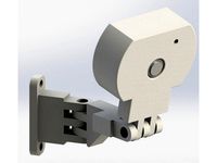 Raspicam case with 2 axis support by Bastien34