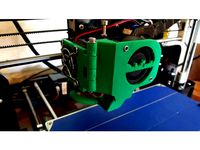 Anet A8 Remix of Extruder Fan Mod V2 by hadoko by MakeCents
