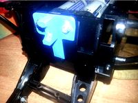 Tamiya Hornet transmission stabilizer by teleflo