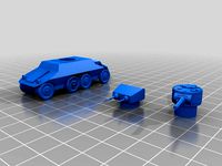Austrian Steyr armoured car used by Germany early war by marcusmole