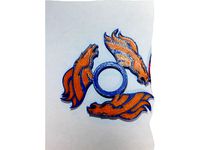 Denver Broncos Fidget spinner by Matthewcon