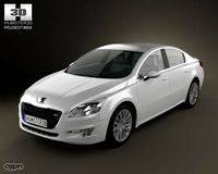 Peugeot 508 saloon 20113d model