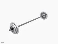 benchpress dumbbell3d model