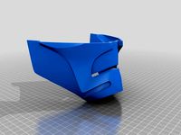 skyrim: dragon priest mask for smaller printers by Voiclesszoom