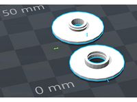 Snap-fit Shower Curtain Grommet by jstlaurent