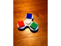 Calibration cube fidget spinner by dearner
