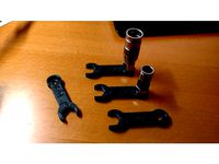 Coax F-connector support tool by _ferry_