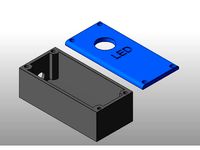 case for button ot switch for v-slot mount by dolphin_max